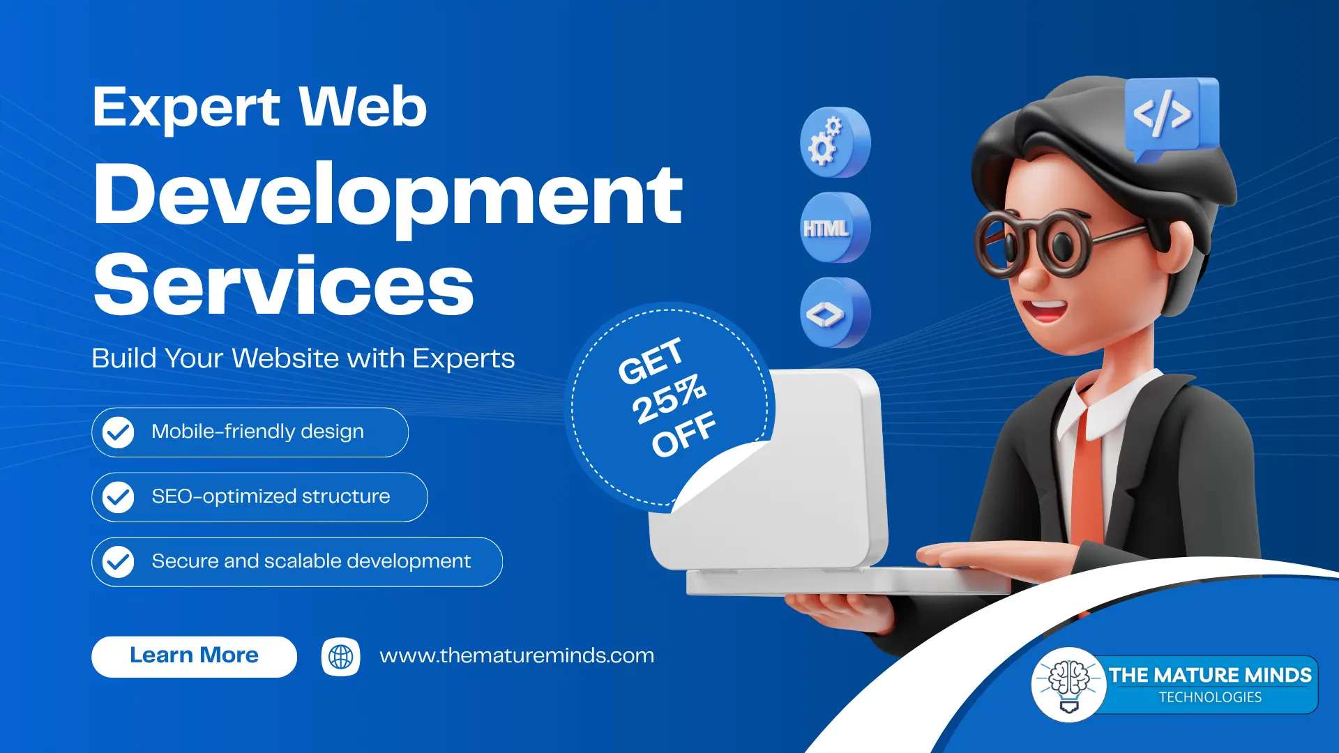 Expert Web Development Services in Lucknow by The Mature Minds Technologies
